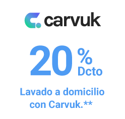 20% lavado a domicilio con Carvuk MittaGo